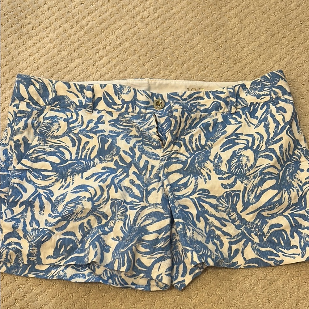 Lilly Pulitzer Callahan Women Shorts Sz 10